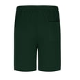 thumbnail image 5 of lkfuzj Men's Casual Activewear Shorts Stretch Drawstring Elastic Waist Hiking Work Pants Summer Lightweight Classic Multi Pockets Tactical Short Pants, 5 of 6