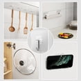 thumbnail image 5 of Ganchos de pared para colgar, ganchos autoadhesivos resistentes, paquete de 30 ganchos adhesivos transparentes impermeables, 5 of 5