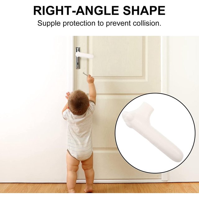 Protector más grueso Patas de habitación de silicona Accesorio de colisión Perilla antiherramienta para protección Manija caliente Cubiertas de equipo de puerta en espiral Cubierta de extracción Saft