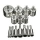 thumbnail image 1 of Juego de 15 brocas con revestimiento de diamante para azulejos, mármol, vidrio, cerámica, sierras de corona, brocas para herramientas eléctricas de 6 mm a 50 mm., 1 of 5