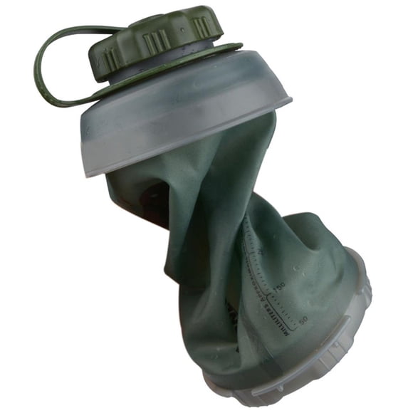 braveheart 750ml Collapsible TPU Water Bottle Durable Lightweight Water Kettle for Camping Backpacking Hiking Climbing