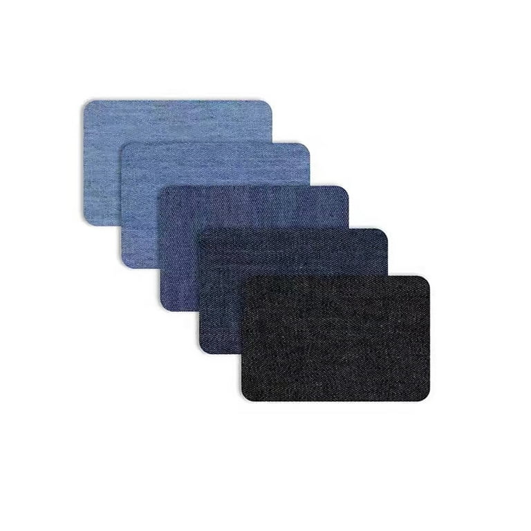 Dritz® Patches, Iron-On - Denim - Faded Blue, 5 x 5 - 2 Ct.