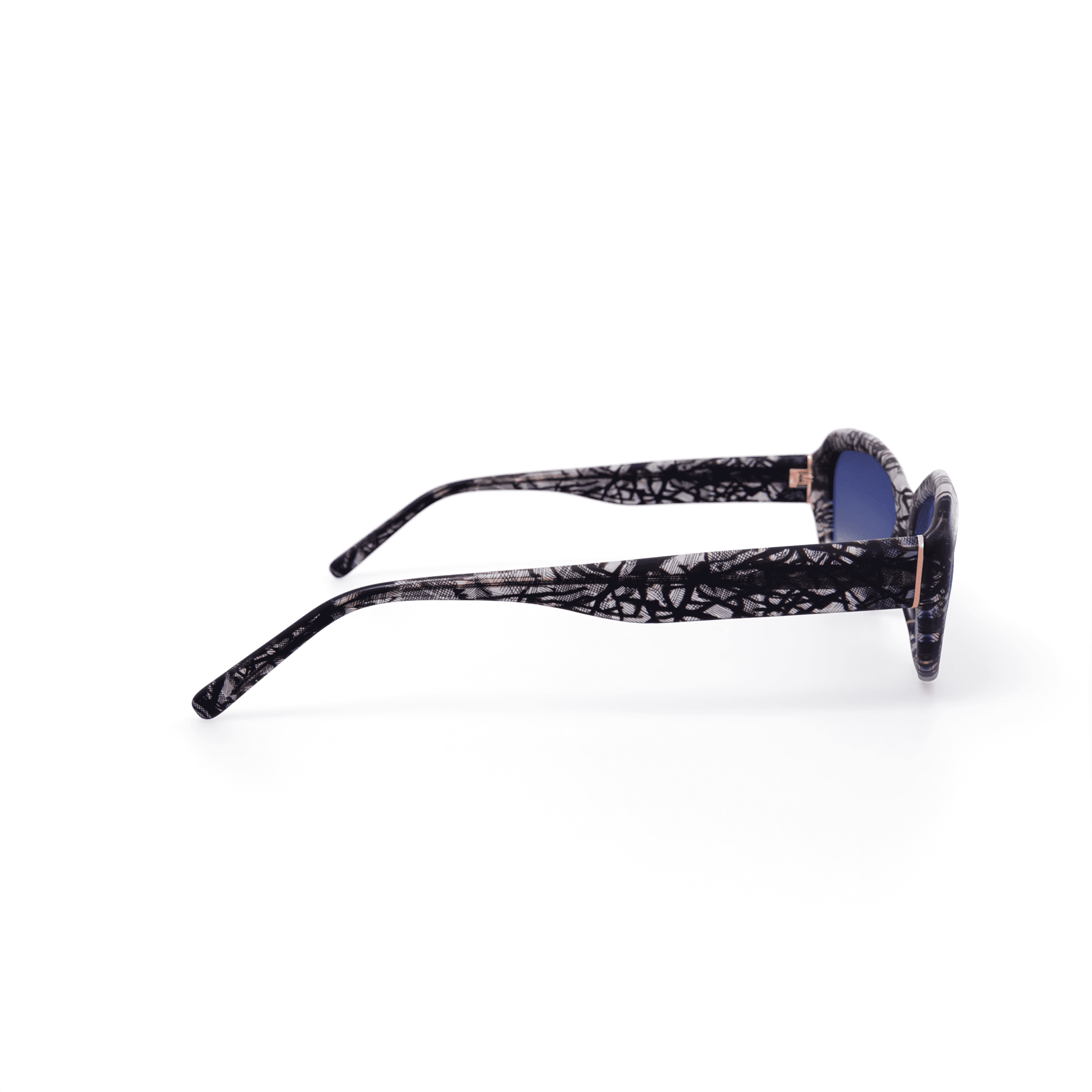 M.O.D.A. Rx'able Womens Sunglasses, Im108, Black Lace, 57-17
