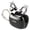 Black, variant on Clip-On Open Ear Earbuds with Detachable Diamond Earrings, Jewelry-Inspired Clip-On Earbuds, Jewelry-Inspired Clip-On Earbuds for Women Small Ears Sports & Workouts - Color C