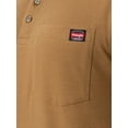thumbnail image 6 of Wrangler Workwear Men's Short Sleeve Pocket Henley T-Shirt, Sizes S-5XL, 6 of 7