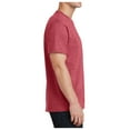 thumbnail image 3 of Mafoose Men's Tall Core Cotton Short Sleeve Classic Silhouette T-Shirt Heather Red 2XLT, 3 of 4