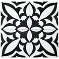 thumbnail image 4 of Luv Ti'amo Black 8-in. Encaustic Matte Porcelain Wall and Floor Tile, 4 of 8