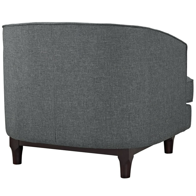 Modway Coast Armchairs Set of 2 in Gray