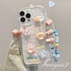 thumbnail image 3 of Con Cadena Samsung A34 A14 A04 A54 A04s A04E A24 A23 A13 A03 A52 A52s A03s A02s A12 A22 A51 A32 A50 A30s A50s Colorido Lindo Graffiti Ondulado Borde Curvo Teléfono Funda Suave, 3 of 3