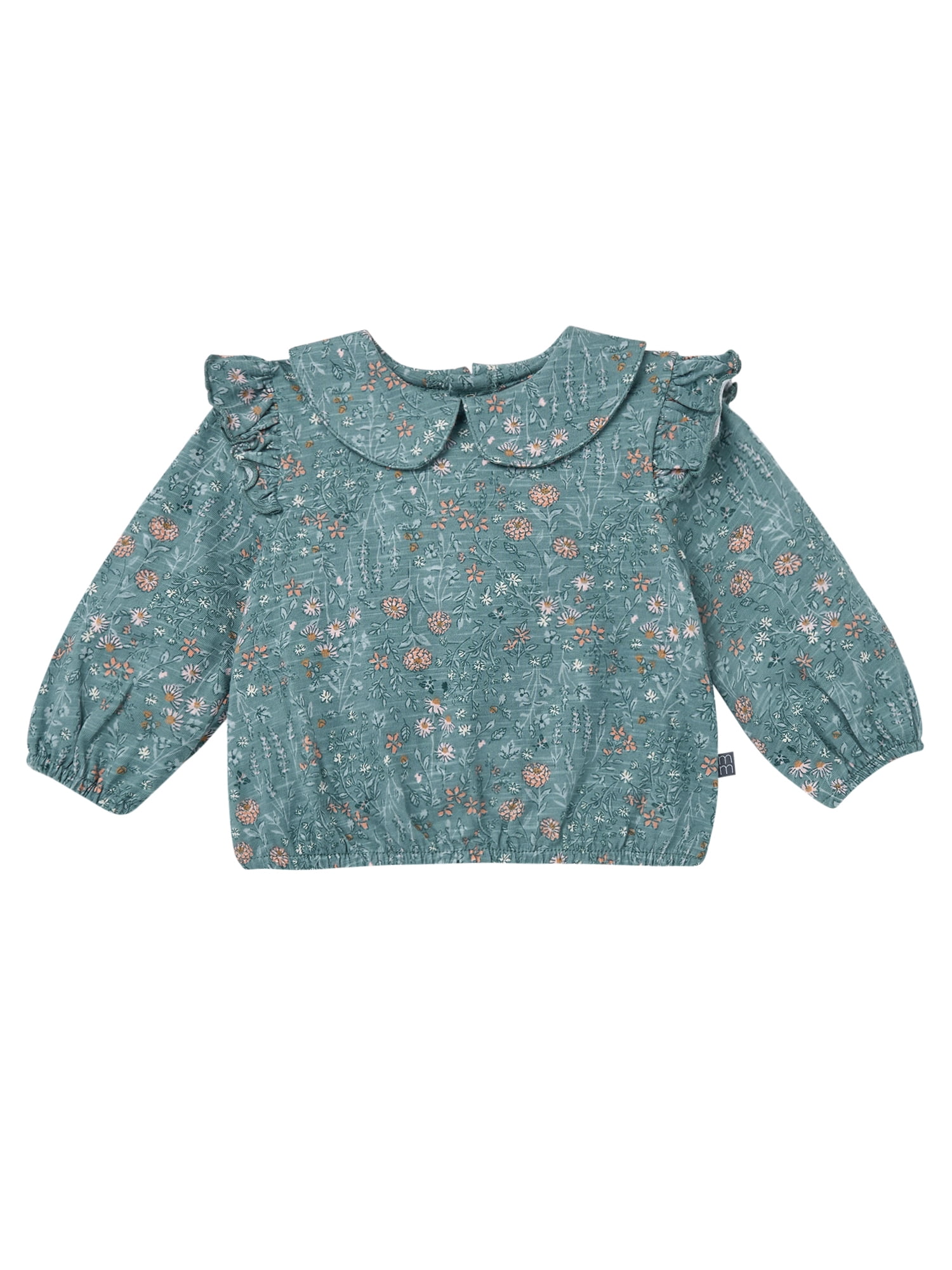 Modern Moments by Gerber Baby Girl Bloomer Outfit Set with Ruffle, 2-Piece, Sizes 0/3 Months - 24 Months