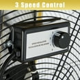 thumbnail image 4 of 13000 CFM 30 inch Heavy Duty High Velocity Barrel Floor Drum Fan With Powerful 1/3HP Motor - UL Safety Listed, 4 of 6