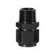 thumbnail image 1 of Accesorio de adaptador giratorio anodizado de aluminio, utilizado con aceite, , agua,  Conector de tubería de línea de aceite Reemplazo di de AN8 a 1 4NPT DYNWAVEMX Adaptador de montaje, 1 of 7