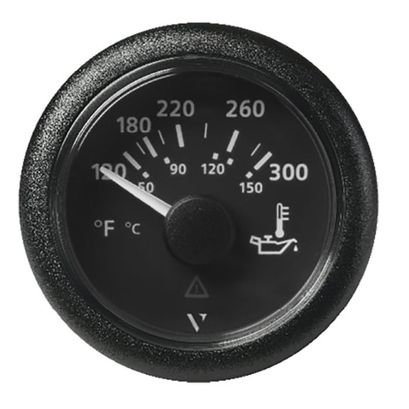 Veratron 52MM (2-1/16") ViewLine Oil Temperature Gauge 120-300F... [A2C59514165]