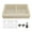 Bisque, variant on Karran Usa QAR-750-BL-PK1 Quartz Qar 34" Farmhouse Double Basin Quartz Composite Kitchen