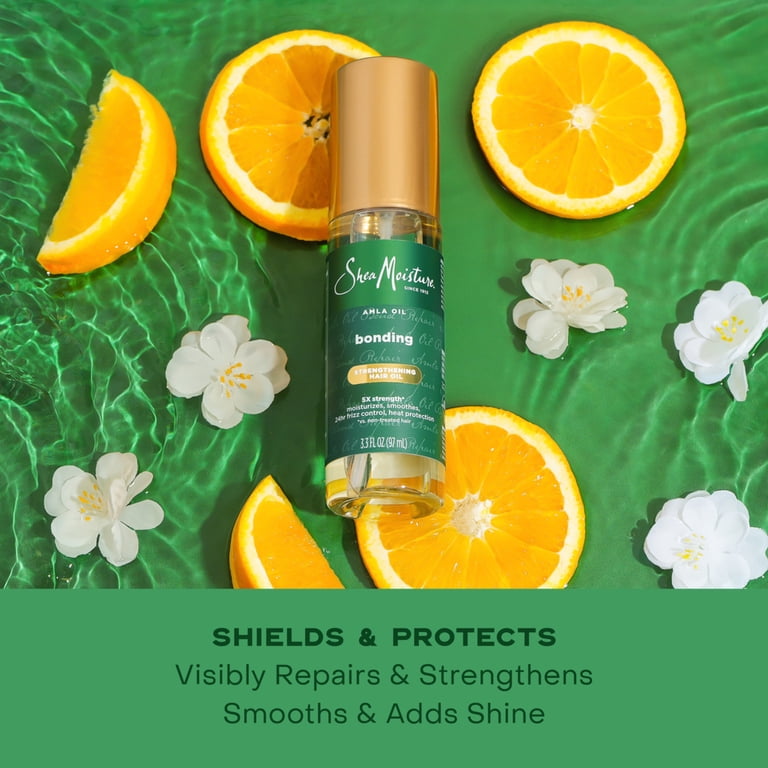 SheaMoisture Bonding Hair Oil With Amla Oil, 3.3 Fl Oz photo 6