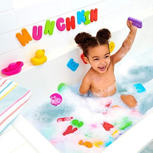 Juguete de Baño Munchkin 36 Letras y Números para Niño