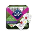 thumbnail image 2 of Toallas femeninas Saba Confort manzanilla nocturna con alas flujo súper abundante 8 pzas, 2 of 5