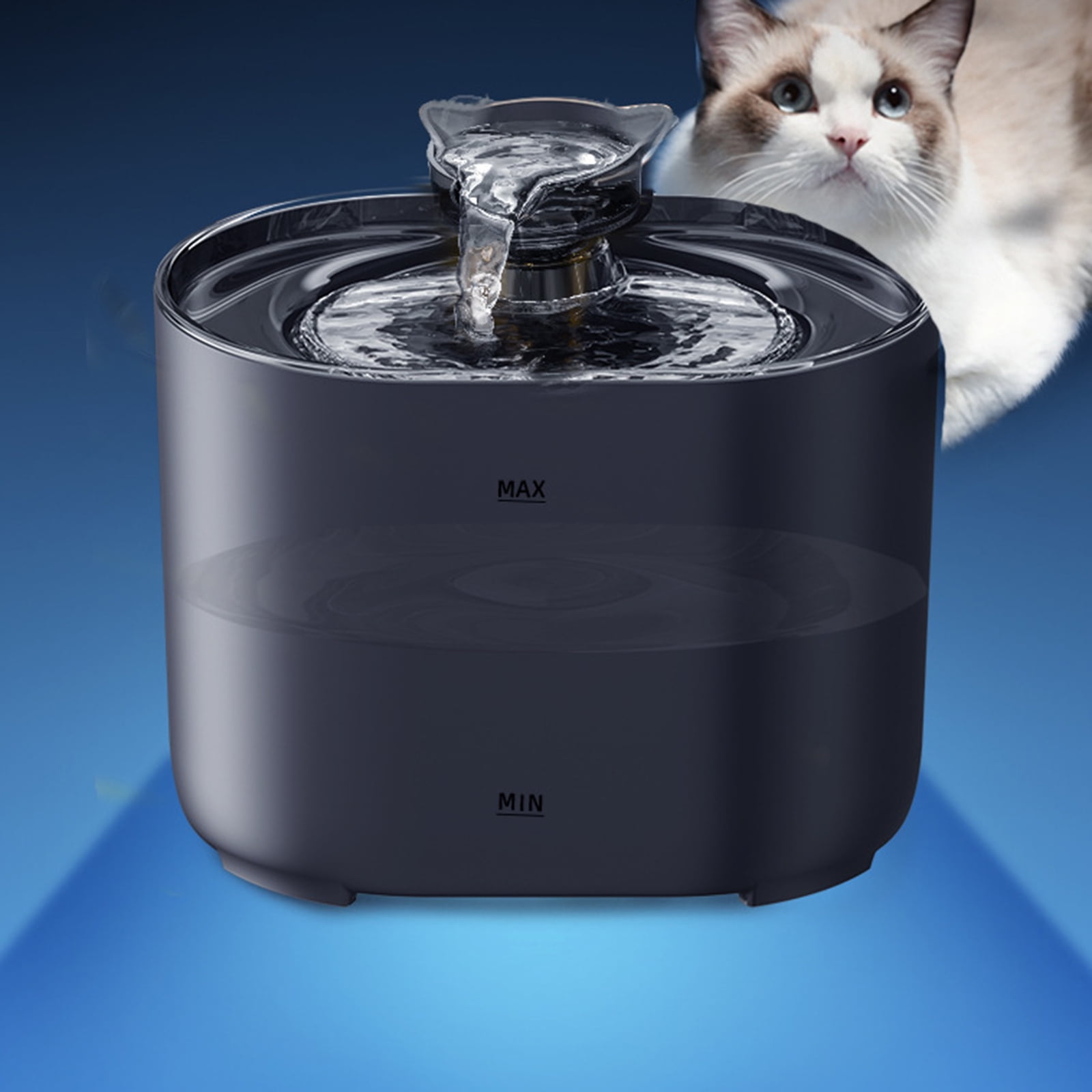 Cats Water Fountains Dogs Water Dispenser Big Capacity Super Mute Automatic Mute Waterer Gift for Cats