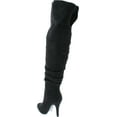thumbnail image 3 of Forever Link Focus-33 36 Women's Fashion Stylish Pull On Over Knee High Sexy Boots, 3 of 7