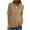 Khaki-572, variant on Seasonal Savings, Women's Summer Long Sleeve Zip Casual Tunic V-neck Rollable Blouse Tops, Stylish, Comfortable for Everyday Wear | Sopatenor, Yellow 2XL