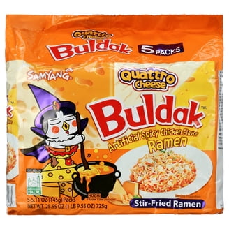 VIFON Hot Chicken Cheese Flavor Instant Noodles 80g - 30 Pack, Spicy & Creamy Korean Fusion