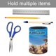 thumbnail image 5 of Sandland-theme Cylinder Pen Holder Pencil Organizer with Flannel Lining PVC Leather Material Cardboard Base for study work 10*8CM, 5 of 6