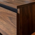 thumbnail image 4 of Walker Edison 20" Engineered Wood 2-Drawer Urban Side Table in Dark Walnut, 4 of 16
