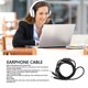 thumbnail image 4 of Cable de Auricular de Reemplazo, Alambre de Auriculares de de Sonido Versátil Sin Pérdida 1.6m para Alienvvare AW720H AW920H AW310H, 4 of 7