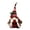 crutch, variant on Reusable Festival Gnomes Statue With Soft Textiled Accent Portable for Seasonal Shelf Decorations