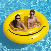 72 Water Sports Inflatable Smiley Face Island 2-Person Swimming Pool Raft
