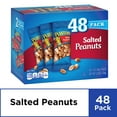 PLANTERS Salted Peanuts, 1 oz. Bags (48 Pack) Snack Size Peanuts with Sea Salt and Simple