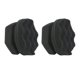 thumbnail image 1 of 2 esponjas de cera para pulir y encerar con diseño ondulado, ajuste alto, para neumáticos de coche, tamaño 2 (negro), 1 of 7