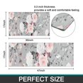 thumbnail image 7 of Pioneer Flower Floral Print Pattern Kitchen Rugs Sets Of 2,Anti Fatigue Kitchen Mat Rugs Non Slip Washable,Decorative Kitchen Floor Mats for Kitchen,Sink,Laundry,17"x30"+17"x47", 7 of 7