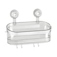 thumbnail image 1 of Non Drilling Bathroom Suction Cup Storage 2026 Upgraded Suction Cup Storage Rack Portable Wall Mounted Bathroom Shower Storage Rack Durable And Detachable Household Storage Bathroom Rugs Towel Warmer, 1 of 8