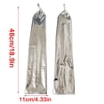 thumbnail image 3 of Elegant Faux Leather Elbow Length Gloves With Glossy Finish Suitable For Event And Shows, 3 of 8