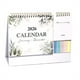 thumbnail image 2 of Small Desk Calendar 2026, Standing Desktop Calendar 12 Months(Jan. 2026 - Dec. 2026), 2 in 1 Flip Calender with Sticky Note & Memo Pages, Thick Paper Floral Calendar for Home School and Office, 2 of 4