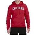 thumbnail image 2 of Wild Bobby State of California College Style Unisex Hoodie Sweatshirt, 2 of 6