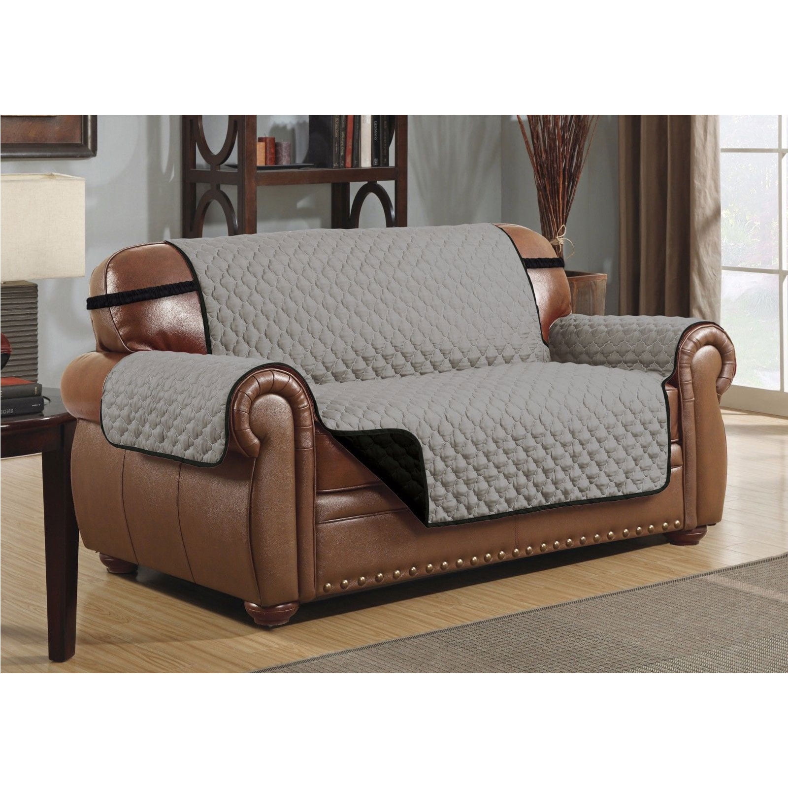 Linen Store Quilted Reversible Microfiber Furniture Pet Protector