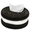 thumbnail image 1 of Creative Simple Oreo Paper Box Household Living Room Bedroom Desktop Advanced Sense Tissue Box Decorations, 1 of 6