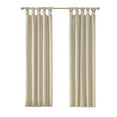 thumbnail image 2 of Twist Tab Total Blackout Window Curtain Panel Champagne 50x95" Blackout, 2 of 5