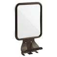 thumbnail image 5 of mDesign Large Modern Metal Suction Shaving Mirror Center for Bathroom - Bronze, 5 of 5