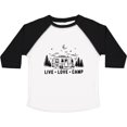 thumbnail image 3 of Inktastic Camping Summer Trip Live Love Camp Boys or Girls Toddler T-Shirt, 3 of 5