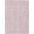 thumbnail image 2 of Addison Rugs Chantille Indoor/Outdoor Transitional Stripes Pink Washable Rectangle Rug, 8' x 10', 2 of 6