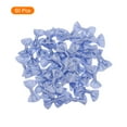 thumbnail image 3 of Uxcell 50pcs Light Blue Bow Ties 1.5" x 1" Mini Bowknot for Crafting Little Satin Bow Bulk DIY Sewing Scrapbooking, 3 of 5
