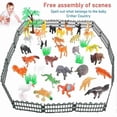 thumbnail image 5 of Misterolina Realistic Wild Plastic Mini Jungle Animals Figure Toys 53 Z7 For Childern, 5 of 7
