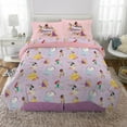 thumbnail image 3 of Disney Princess Kids 5 Piece Purple Reversible Comforter, Bed in a Bag, Full, 3 of 8