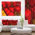 thumbnail image 1 of Fractal 3D Red N Yellow Cubes, 1 of 3