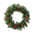 thumbnail image 4 of Easy to Hang Christmas Pine Cones Wreath Built in Hanging String Instantly Brighten Up Your Home for the Holidays, 4 of 5