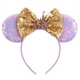 thumbnail image 1 of Diadema con orejas de Mickey Mouse, diadema a cuadros roja para Festival de princesa, lazo de lentejuelas para niños, tocado de fiesta para mujer, accesorios bonitos para el cabello Gao Jinjia LED, 1 of 2