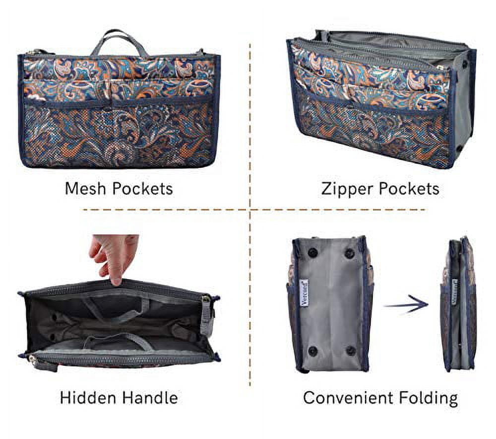 Vercord Purse Organizer Insert for Handbags Bag Organizers Inside